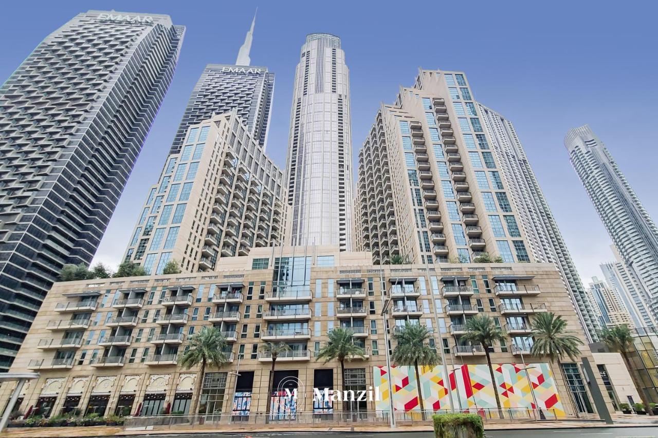 Manzil - Luxury 1Br Apartment In Downtown With Burj Khalifa View Next To Dubai Mall מראה חיצוני תמונה